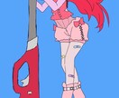 VTuber、歌い手、ゲーム、の立ち絵を描きます 歌ってみた、衣装お披露目のVTuberさん歌い手さんゲーム イメージ4