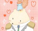 ほんわか➕ポップで可愛い動物のイラスト描きます アイコンやヘッダー、挿絵などに⭐︎ イメージ2