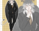 安価でIRIAM用立ち絵制作します キャラデザから動作確認まで！IRIAM活動に寄り添います イメージ6