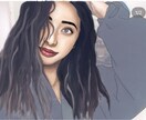 お写真をリアルタッチな似顔絵イラストにします お好きな写真を1枚リアルタッチな似顔絵イラストにいたします！ イメージ3