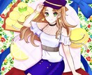 商用利用OK！いろんなイラスト制作します アイコン・ヘッダー、サムネ、一枚絵等イラスト全般お描きします イメージ1