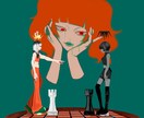 希望に沿ったイラストを描きます 重厚な厚塗りで魅せる、ダークフェミニンイラストを制作します。 イメージ1