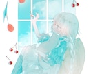 透明感のあるイラストを制作いたします アイコン、MV、サムネイルなど何でもお気軽にご相談ください イメージ4