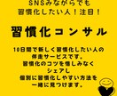 7日間　SNSに時間溶かす人に習慣化のコツ教えます 習慣化のコツを理解して、周囲への習慣化にアドバイスできる イメージ1