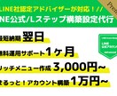 LINE社認定パートナーがLステップ構築します 元大手企業マーケターがデザインから複雑な構築まで対応します！ イメージ1
