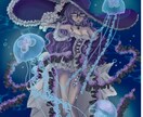 早い納期でイラスト作成します 高級感のある作画コスト高めの厚塗りイラスト イメージ1