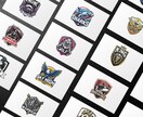 サッカーチーム必見▶︎勝利へ導くロゴを制作します 修正無料！部活・クラブ・地域チームも大歓迎！ イメージ8