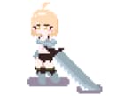 あなたのキャラクターのドット絵を描きます キュートからクールまで、多様なドット絵を提供いたします！ イメージ1
