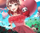 ネット活動に必要なイラストを制作します 高クオリティ！万人ウケ良し◎ご活動を応援します イメージ1