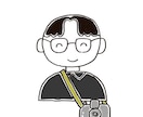 にこにこ笑顔が可愛い似顔絵を描きます SNSのアイコンにぴったり！！ イメージ3