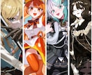 キャラクターデザインや一枚絵を描きます 印象に残るあなただけのキャラクター、イラスト イメージ1