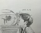 心にひびくイラスト、描かせていただきます ちょっと感傷的で心惹かれるイラストをお届け。インテリアにも。 イメージ4