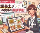 あなたの食事、添削します 食事の写真を見て、改善点をお伝えます♪ イメージ1