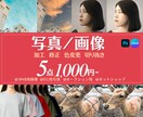 画像の加工・修正・アレンジ承ります ここだけちょっと変えたい！そんな時にオススメ イメージ1