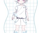 ライバー用の立ち絵を描きます IRIAM用の立ち絵、全身イラストを提供します イメージ2