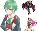 塗りがきれいなキャラクターイラストを制作いたします 立ち絵やアイコン、MV用キャライラストなどを制作いたします。 イメージ3