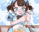 可愛い透明感のあるイラスト制作を承ります 目を引く透明感あるイラストを描くのが得意です。 イメージ6