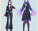 オリジナルキャラクターイラスト・立ち絵描きます 商用・二次利用OK！ SNS・動画配信・TRPG・ゲームなど イメージ7
