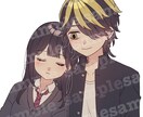 イラストオーダー•夢絵受け付けます 夢絵　夢イラ　夢女子　オリキャラ　アイコン イメージ1