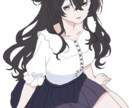 アイコン、立ち絵などに使えます 背景透過済み、様々な用途に使いいただけます。 イメージ1
