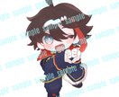 かわいいSDイラスト制作承ります アイコン、スタンプなどに！心を込めて描かせて頂きます！ イメージ3