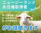 ニュージーランド永住権取得者がお話聞きます 2012年8月永住権取得 ワークビザも取得経験有り イメージ1