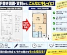 不動産会社向け間取り図を月２０枚作成します 月20枚まで定額3万円で間取り図を作成するお得なプラン！ イメージ2