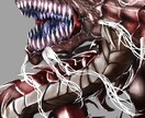 クリーチャー・モンスターイラストのデザインできます ダークファンタジー、クトゥルフ神話TRPGに登場する化物 イメージ3