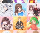 アイコン・イラスト・立ち絵等★可愛くお描きします ココナラ累計1000件超えで安心取引★ミニキャラ通常頭身など イメージ6