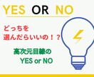 霊感霊聴タロット★YES・NO鑑定します 【高次元目線】貴方が迷っている選択★2択から4択まで イメージ1