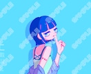 ポップでかわいいイラスト描きます おしゃれでエモい&今っぽい雰囲気お求めな方はご相談ください！ イメージ8