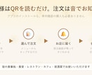 月額0円の買い切り型モバイルオーダーを導入します 飲食店・宿のQR注文システムを月額0円・買い切りで導入します イメージ2