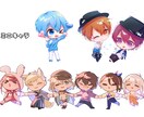 オリジナルイラスト、キャラデザ、ミニキャラ描きます アイコン◎動画用◎サムネイル用◎配信用◎個人的観賞用◎ イメージ7