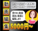 面白い・見やすい動画に編集いたします Youtubeなど動画の編集を格安で代行します！ イメージ1