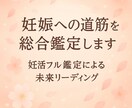 妊娠への道筋を総合鑑定します 妊活フル鑑定による未来リーディング イメージ1