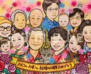 お客様の思いを込めて似顔絵描きます ＊色鉛筆で描く＊温もりのある優しい笑顔の似顔絵＊額縁付き イメージ4