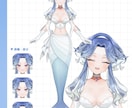 高可動VTuber様向けモデル制作いたします 配信・個人利用向けのLive2Dモデルを制作します イメージ4