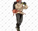 商用利用◎キャラクター立ち絵・全身絵制作します TRPG等で使用可◎質感に自信あります！ イメージ5