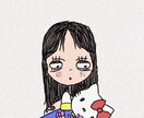 シンプル線画でおしゃれなイラスト描きます ユニークなイラストで友人を喜ばせよう☺️ イメージ5