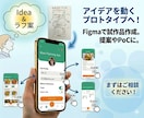 Figmaで操作可能なアプリ試作品を作成します 開発前の検証や社内・顧客提案に最適 イメージ1