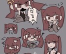 デフォルメイラストを作成します このテイストで貴方の個性を出そう！！ イメージ7
