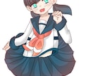 可愛い女の子を描きます 胸ら辺から全身まで承ります、ラフ等も無制限となっています イメージ3