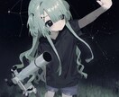 少しダークでかわいい絵を描きます キャラクターデザインも可。修正何回でもOK イメージ2