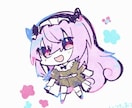 デフォルメアイコンイラスト描きます 一からのキャラクターデザインも可能です イメージ1