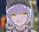 アニメ調の人物イラストを描きます 透明感のある瞳と髪にこだわっています イメージ1