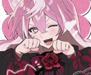 男性のアイコン用バストアップイラストを制作します 男性キャラ歓迎！赤基調のキャラクター・雰囲気が得意です！ イメージ4