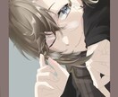 表情豊かなイラスト・立ち絵を制作いたします 厚塗りでもアニメ塗りでもない、柔らかな質感と温度感を大切に。 イメージ3