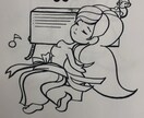 お名刺・アイコン・看板用キャライラスト制作します オリジナルゆるキャライラストを画家がフリーハンドで制作します イメージ1