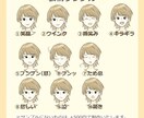 シンプルゆるいアイコン表情差分4点セット制作します 商用OK◎ブログの吹き出しやSNSのアイコンなどに！ イメージ3
