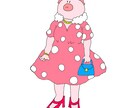 ゆるくてかわいいイラスト描きます SNSのアイコンなど色々描きます イメージ1